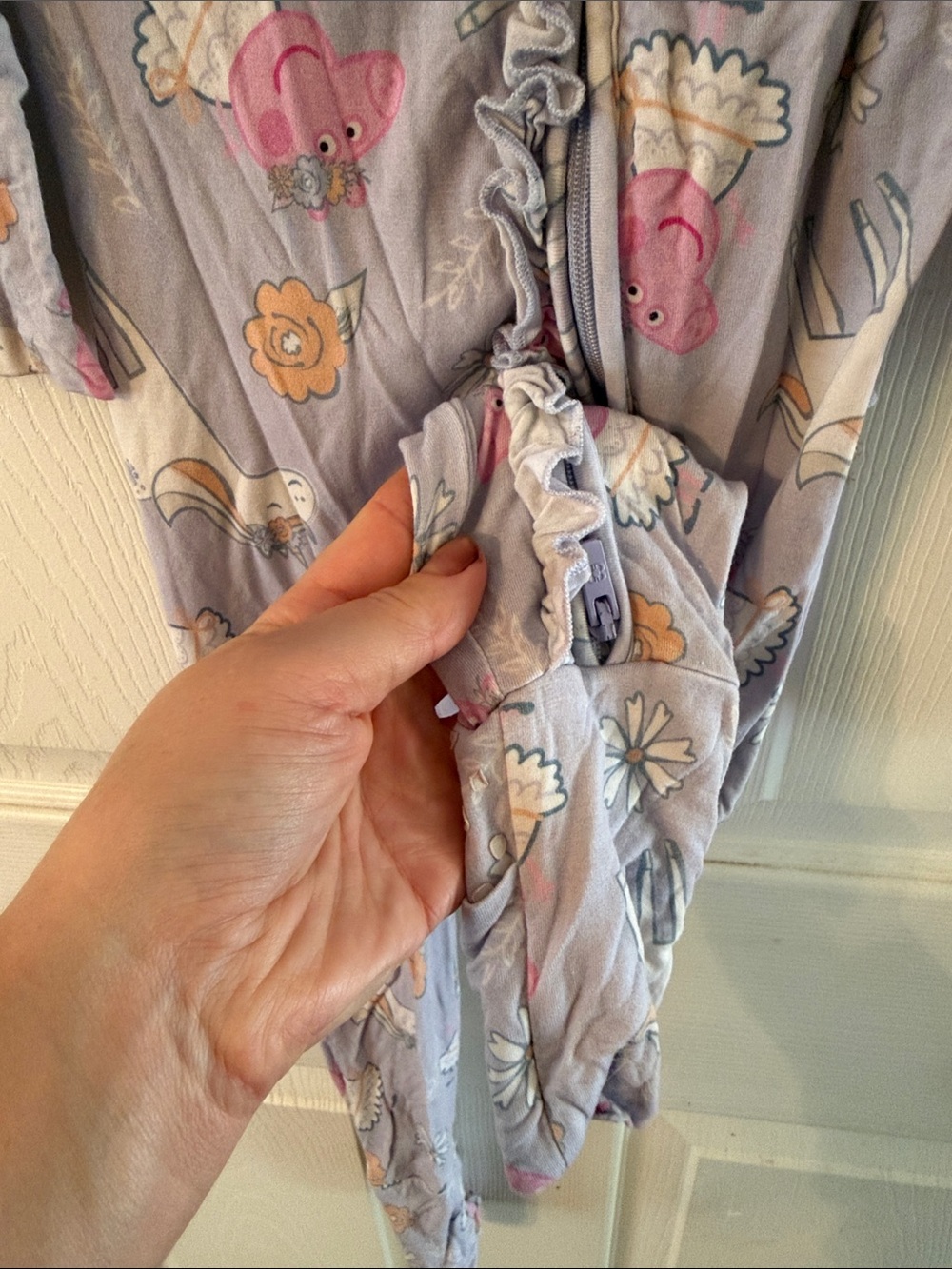 Bums & Roses X Peppa Pig Ruffle Zippy 3T - Picture 4 of 7